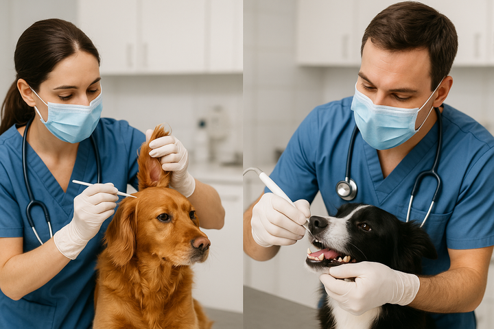 Exciting Update: New Teeth & Ear Cleaning Services at Our Pet Care Clinic! πΆβ¨